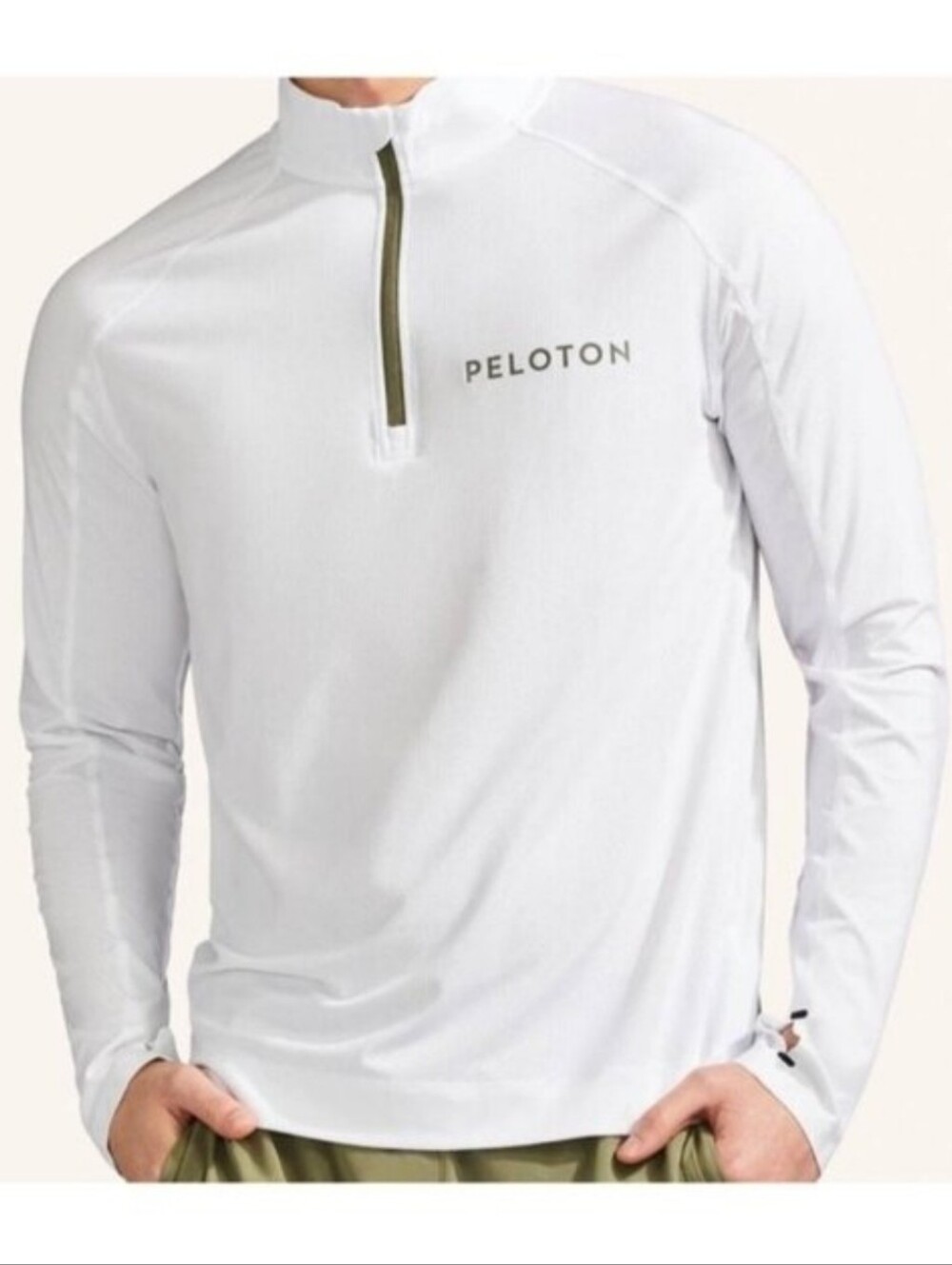 Rhone x Peloton Men’s Courtside Quarter Zip Pullover Shirt